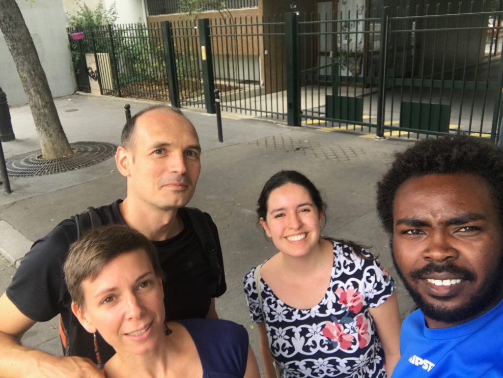Representatives from Quartiers Solidaires spent an entire morning chatting with me. Eventually I turned the voice recorder off and our conversation took a less academic and more subjective turn, which was an incredible learning experience for me personally!