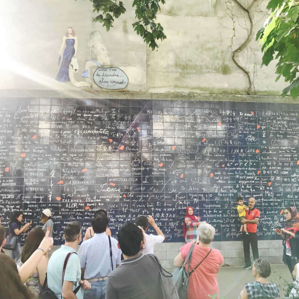 Spaces that showcase linguistic diversity with a cause are special to me. To me, the "Mur des je t'aime" ("Wall of I love yous") in Paris's 18th arrondissement is a symbol of how differences can coexist to create beauty.