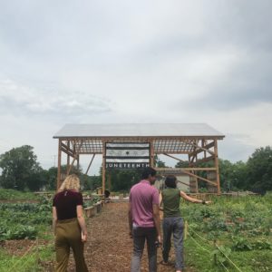 My research team visits the Sweetwater Foundation, an organization focusing on regenerative neighborhood development on the South Side of Chicago.