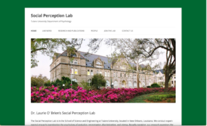 This is the homepage to my academic advisor’s lab website where you can learn more about the social psychological research we conduct as a lab. 